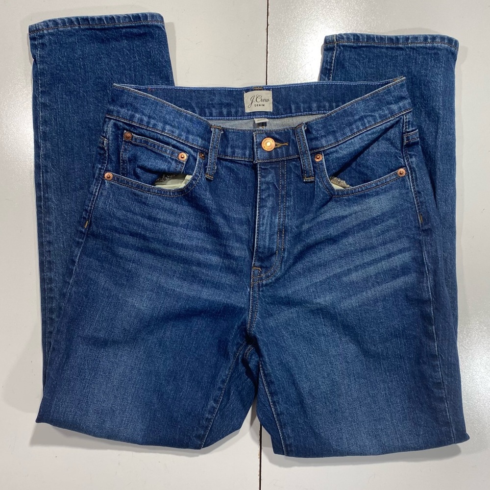 J. Crew Re-Imagined 99% Cotton Slim Boyfriend‎ 2021 Woman’s Jeans Size 27